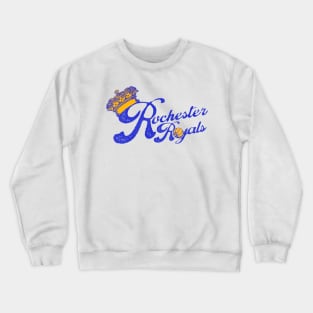 Defunct Rochester Royals Basketball Team Crewneck Sweatshirt